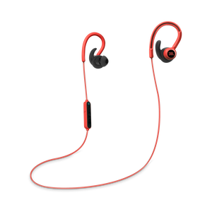 Reflect Contour - Red - Secure fit wireless sport headphones - Front