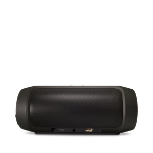 JBL Charge 2+ - Black - Splashproof Bluetooth Speaker with Powerful Bass - Back