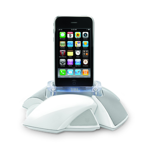 JBL ON STAGE MICRO III - White - Loudspeaker dock for iPod and iPhone - Front