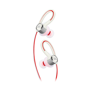 JBL Reflect Contour 2 - White - Secure fit Wireless Sport Headphones - Detailshot 1