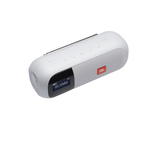 JBL Tuner 2 FM - White - Portable FM radio with Bluetooth - Detailshot 3