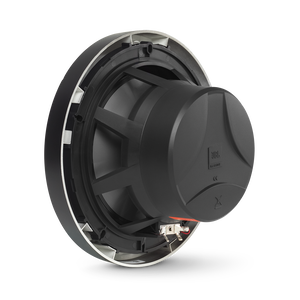Club Marine MS8LB - Black Matte - Club Marine MS8LB—8" (200mm) two-way marine audio multi-element speaker with RGB lighting – Black - Detailshot 1