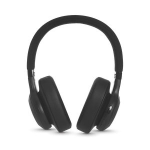 JBL E55BT - Black - Wireless over-ear headphones - Detailshot 4