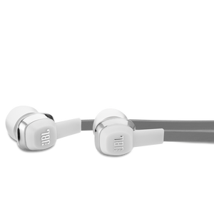 J22 - White - High-performance & Stylish In-Ear Headphones - Detailshot 1