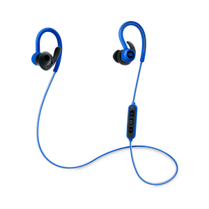 Reflect Contour - Blue - Secure fit wireless sport headphones - Hero