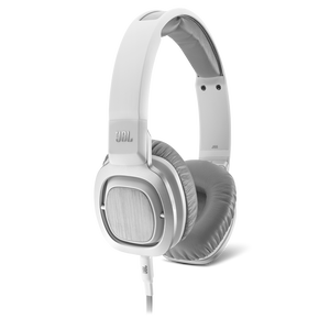 J55i - White - High-performance On-Ear Headphones for Apple Devices - Detailshot 1