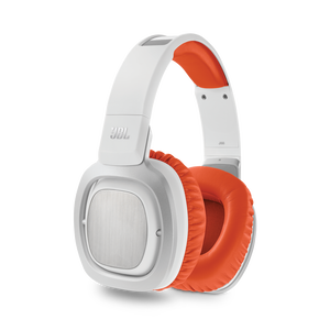J88a - Orange - Premium Over-Ear Headphones for Android Devices - Detailshot 1