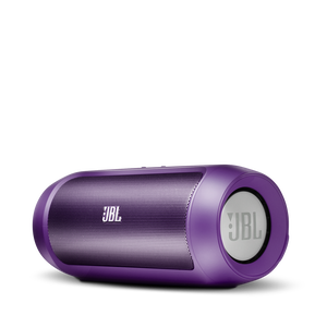 JBL Charge 2 - Purple - Portable Bluetooth speaker with massive battery to charge your devices - Hero