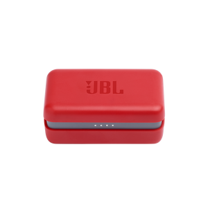 JBL Endurance PEAK - Red - Waterproof True Wireless In-Ear Sport Headphones - Detailshot 5
