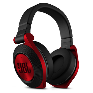 Synchros E50BT - Red - Over-ear, Bluetooth headphones with ShareMe music sharing - Hero