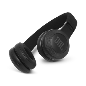 JBL E45BT - Black - Wireless on-ear headphones - Hero