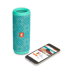JBL Flip 4 Special Edition - Mosaic - A full-featured waterproof portable Bluetooth speaker with surprisingly powerful sound. - Detailshot 2
