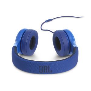 E35 - Blue - On-ear headphones - Detailshot 4