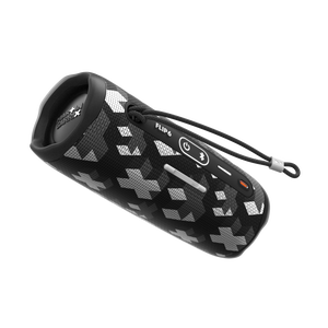 JBL Flip 6 Martin Garrix - Black - Portable Speaker co-created with Martin Garrix - Left
