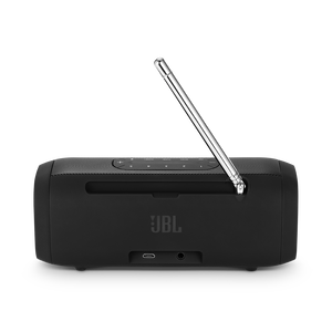 JBL Tuner FM - Black - Portable Bluetooth Speaker with FM radio - Back