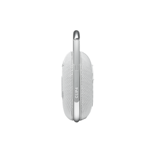 JBL Clip 4 - White - Ultra-portable Waterproof Speaker - Right