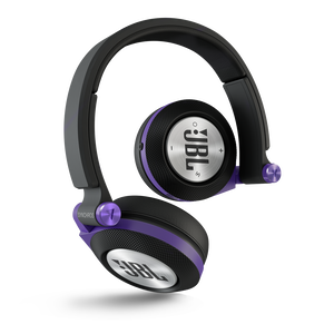 Synchros E40BT - Purple - On-ear, Bluetooth headphones with ShareMe music sharing - Hero
