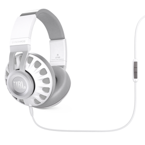 Synchros S700 - White - Advanced JBL over-ear powered headphones featuring LiveStage™ DSP - Hero