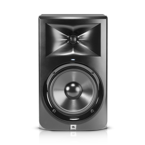 JBL LSR308 - Black - 8" Two-Way Powered Studio Monitor - Front