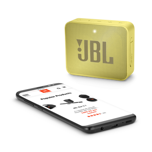 JBL Go 2 - Lemonade Yellow - Portable Bluetooth speaker - Detailshot 3