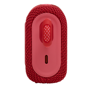 JBL Go 3 - Red - Portable Waterproof Speaker - Left
