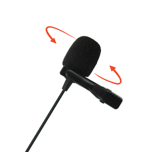 JBLCSLM20B - Black - Battery-Powered Lavalier Microphone - Detailshot 1