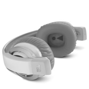 J55 - White - High-performance On-Ear Headphones with Rotatable Ear-cups - Detailshot 1