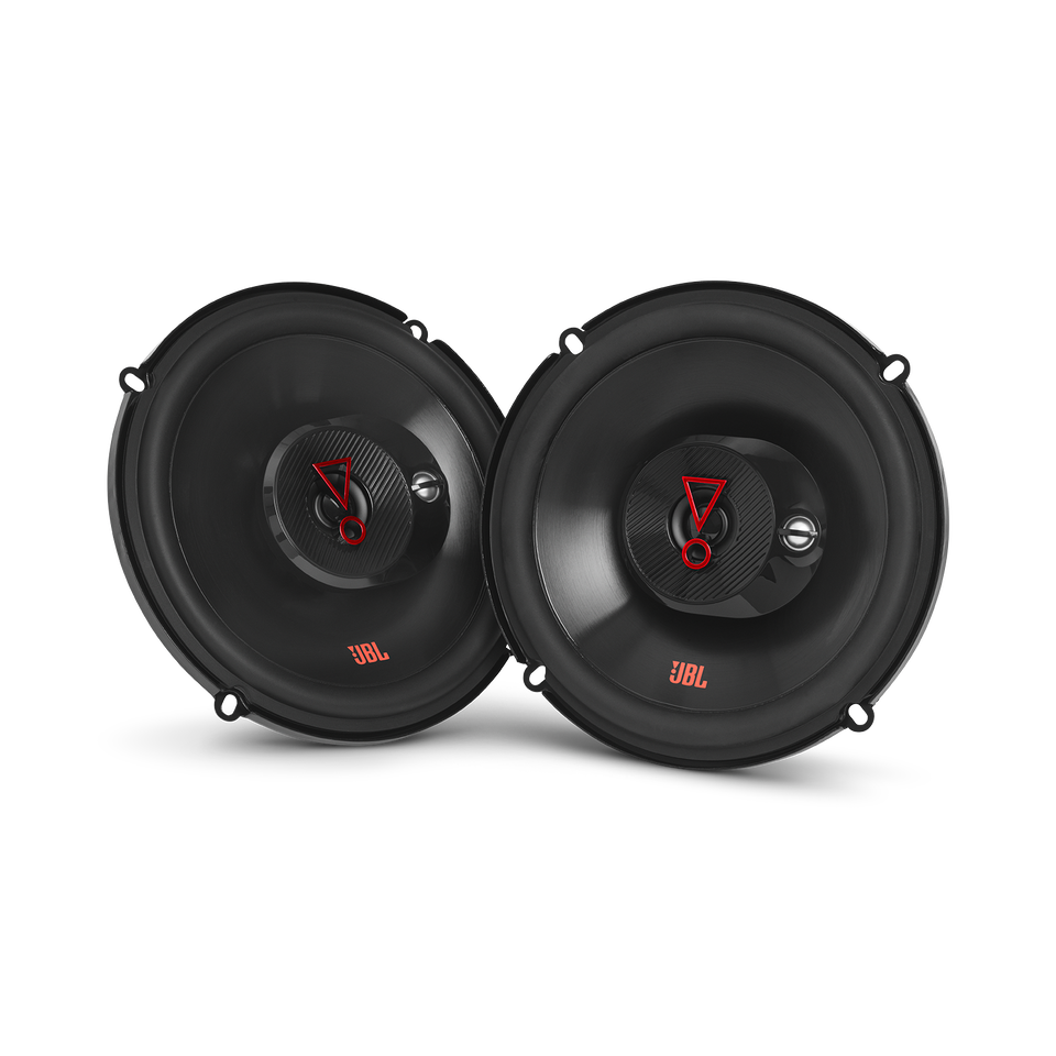 Stage3 637F - Black - 6-1/2"(165mm) 3-Way car speaker for factory upgrade without grille - Hero