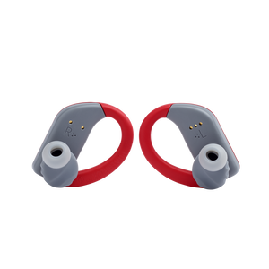 JBL Endurance PEAK - Red - Waterproof True Wireless In-Ear Sport Headphones - Back
