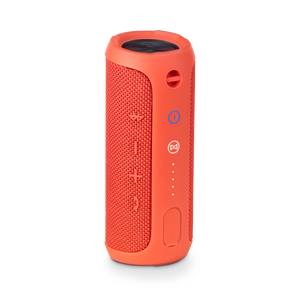 JBL Flip 3 - Orange - Splashproof portable Bluetooth speaker with powerful sound and speakerphone technology - Back