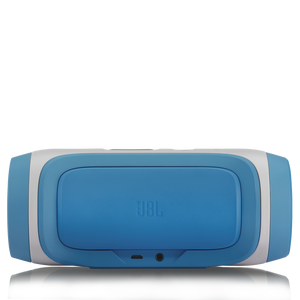 JBL Charge - Blue - Portable Wireless Bluetooth Speaker with USB Charger - Back
