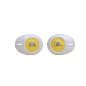 JBL Tune 120TWS - Yellow - True wireless in-ear headphones. - Front
