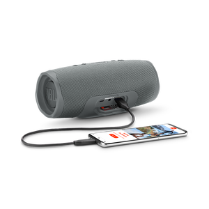 JBL Charge 4 - Grey - Portable Bluetooth speaker - Detailshot 4