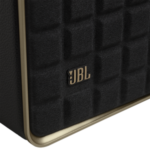 JBL Authentics 500 - Black - Hi-fidelity smart home speaker with Wi-Fi, Bluetooth and Voice Assistants with retro design. - Detailshot 3