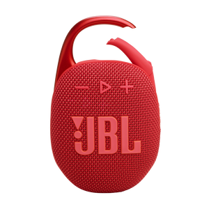 JBL Clip 5 - Red - Ultra-portable waterproof speaker - Front