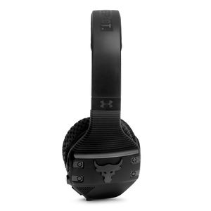 UA Sport Wireless Train Project Rock – Engineered by JBL - Black Matte - On-ear sport Headphones - Detailshot 4