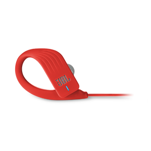JBL Endurance SPRINT - Red - Waterproof Wireless In-Ear Sport Headphones - Detailshot 4