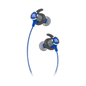 JBL REFLECT MINI 2 - Blue - Lightweight Wireless Sport Headphones - Detailshot 2