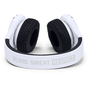 UA Sport Wireless Train Project Rock – Engineered by JBL - White - On-ear sport Headphones - Detailshot 1