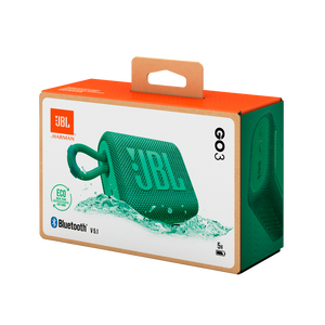 JBL Go 3 Eco - Green - Ultra-portable Waterproof Speaker - Detailshot 5