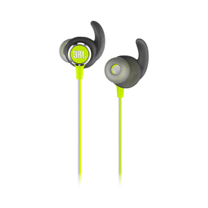 JBL REFLECT MINI 2 - Green - Lightweight Wireless Sport Headphones - Detailshot 1
