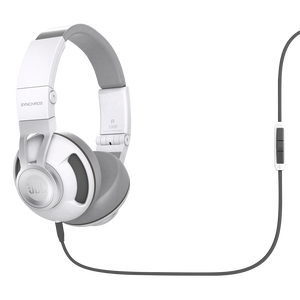 Synchros S300i - White - Synchros on-ear stereo headphones - Hero