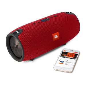 JBL Xtreme - Red - Splashproof portable speaker with ultra-powerful performance - Detailshot 4