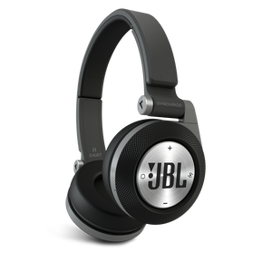 Synchros E40BT - Black - On-ear, Bluetooth headphones with ShareMe music sharing - Detailshot 2