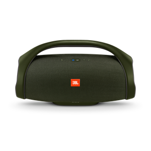 JBL Boombox - forest green - Portable Bluetooth Speaker - Front
