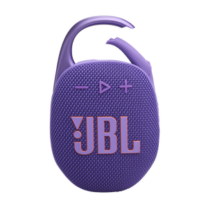 JBL Clip 5 - Purple - Ultra-portable waterproof speaker - Front