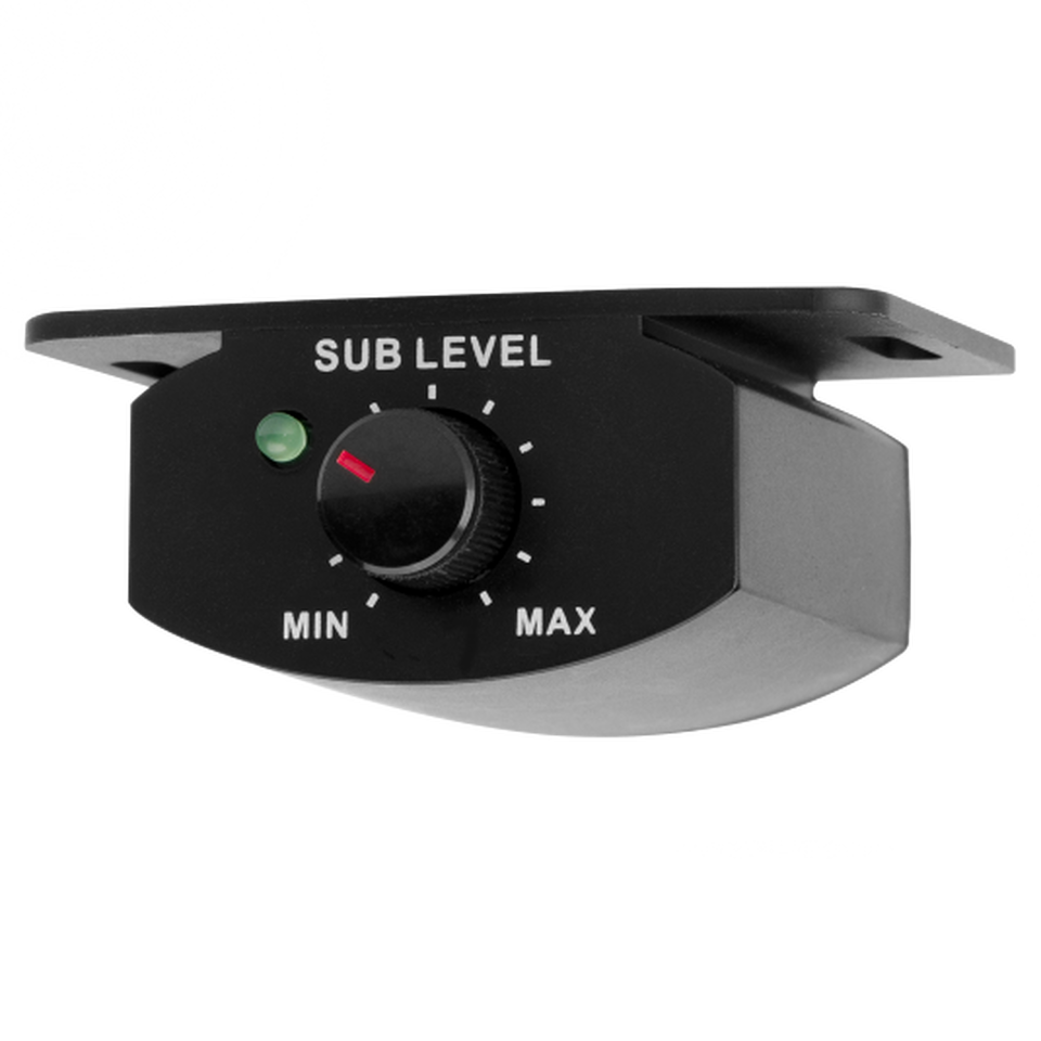 RBC - Black - Remote Bass Control. Dial in the perfect bass. - Hero
