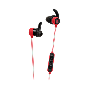 Reflect Mini BT - Red - Lightest Bluetooth Sport Earphones - Detailshot 2