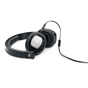 J88a - Black - Premium Over-Ear Headphones for Android Devices - Hero