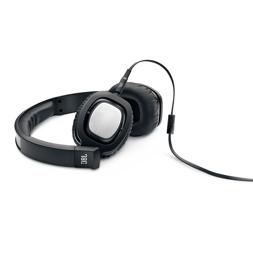 J88a - Black - Premium Over-Ear Headphones for Android Devices - Hero